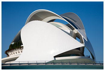 Valencia - Opernhaus, Dachkonstruktion